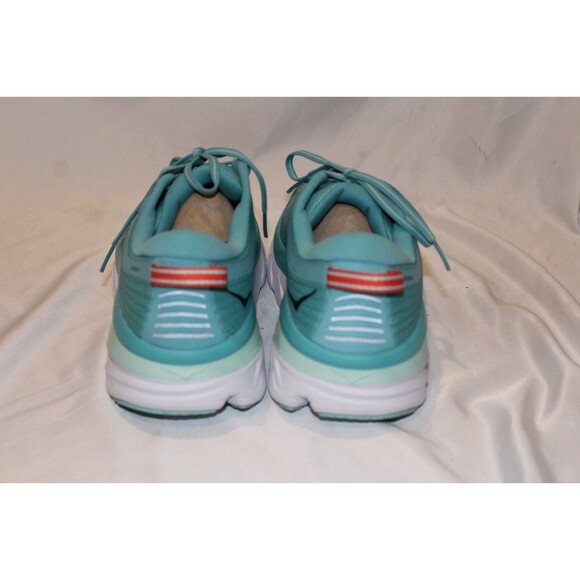 NIB Hoka One Men\'s Bondi 7 Running Athletic Sneakers AEBL AQUA BLUE NIB SZ 10.5